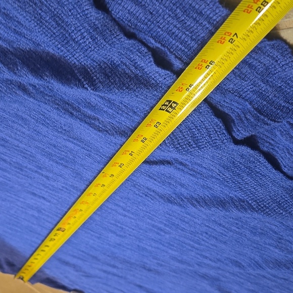 Anthropologie Moth Doman Sleeve Tunic Sweater Blue L - Picture 7 of 9